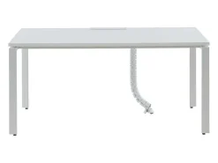 Professioneel Bureau Voor 1 Persoon - Wit - L120 Cm - Downtown-Workēa Discount