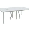 Professioneel Bureau Voor 4 Personen - Wit - L120 Cm - Downtown-Workēa New