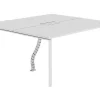 Professioneel Bureau Voor 2 Personen - Wit - L160 Cm - Downtown-Workēa Online