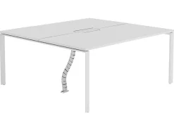 Professioneel Bureau Voor 2 Personen - Wit - L160 Cm - Downtown-Workēa Online