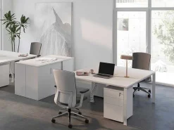 Professioneel Bureau Voor 2 Personen - Wit - L160 Cm - Downtown-Workēa Online