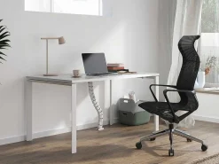 Professioneel Bureau Voor 1 Persoon - Wit - L160 Cm - Downtown-Workēa