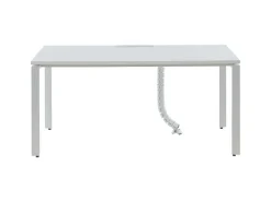 Professioneel Bureau Voor 1 Persoon - Wit - L160 Cm - Downtown-Workēa