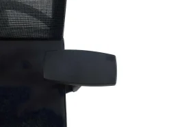 Professionele Ergonomische Bureaustoel - Met Hoofdsteun - Stof - Zwart - Wallstreet-Workēa Best