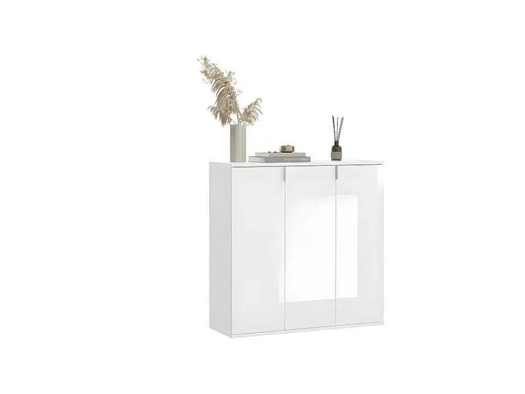 Projektx Kommode 3 Deuren Wit.-Vente-unique Online