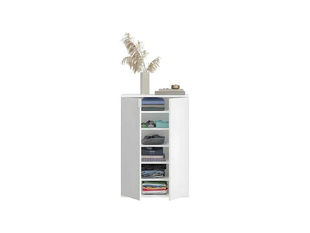 Projektx Kommode 3 Deuren Wit.-Vente-unique Online