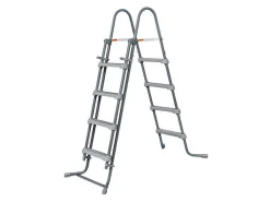 Rechthoekig Buisvormig Zwembad Met Patroonfilterpomp - L396 X B213 X H122 Cm - Antraciet - Bantayan-Vente-unique Outlet