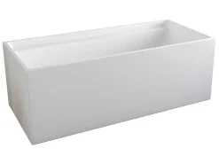 Rechthoekig Eilandbad - 280 L - 170 X 75 X 60 Cm - Wit - Acryl - Aspius-Shower & Design Online