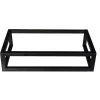 Rechthoekige Hangende Wastafel Met Drager - L40 X B22 Cm - Uchami-Shower & Design Clearance