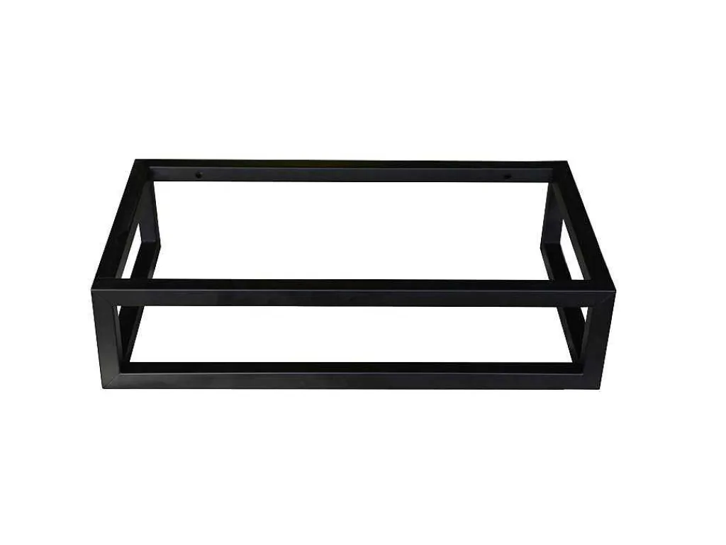 Rechthoekige Hangende Wastafel Met Drager - L40 X B22 Cm - Uchami-Shower & Design Clearance