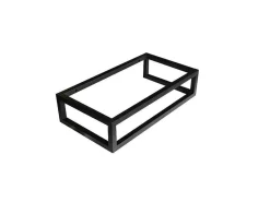 Rechthoekige Hangende Wastafel Met Drager - L40 X B22 Cm - Uchami-Shower & Design Clearance