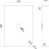 Rechthoekige Wastafel Om Te Plaatsen - Geborsteld Goudkleurig - L50 X B35,2 Cm - Demarquy-Shower & Design Online