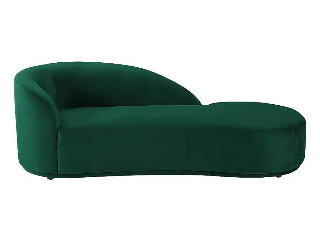 Rechtse Chaise Longue Met Bekleding In Groen Fluweel Lonigo Van-PASCAL MORABITO Best