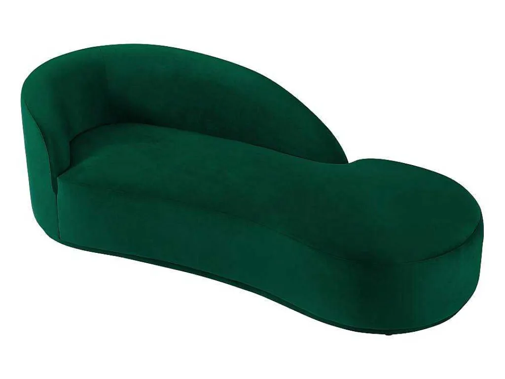 Rechtse Chaise Longue Met Bekleding In Groen Fluweel Lonigo Van-PASCAL MORABITO Best