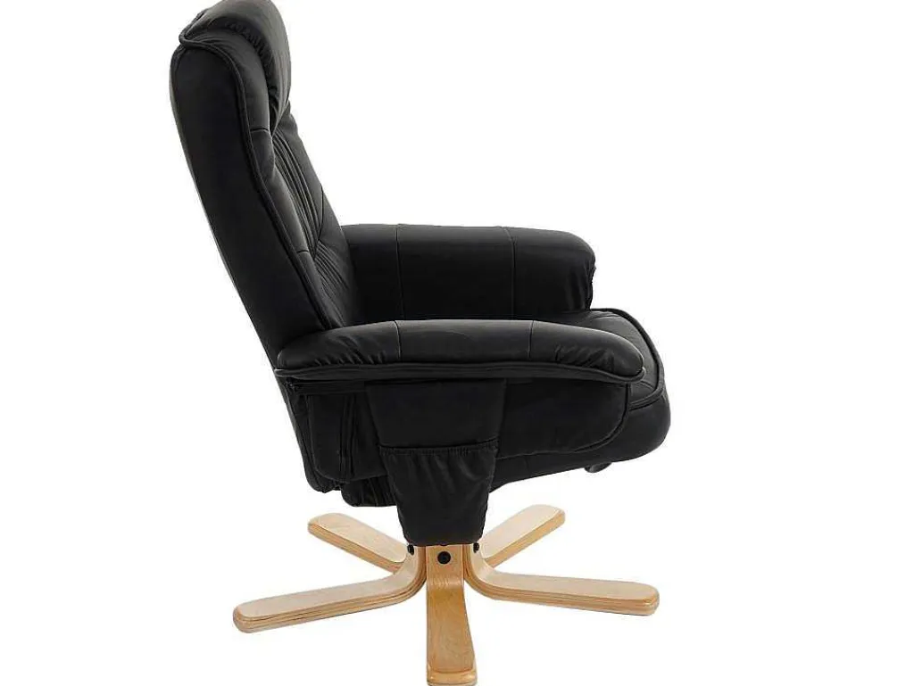 Relax Fauteuil H56, Zwart-Vente-unique Hot