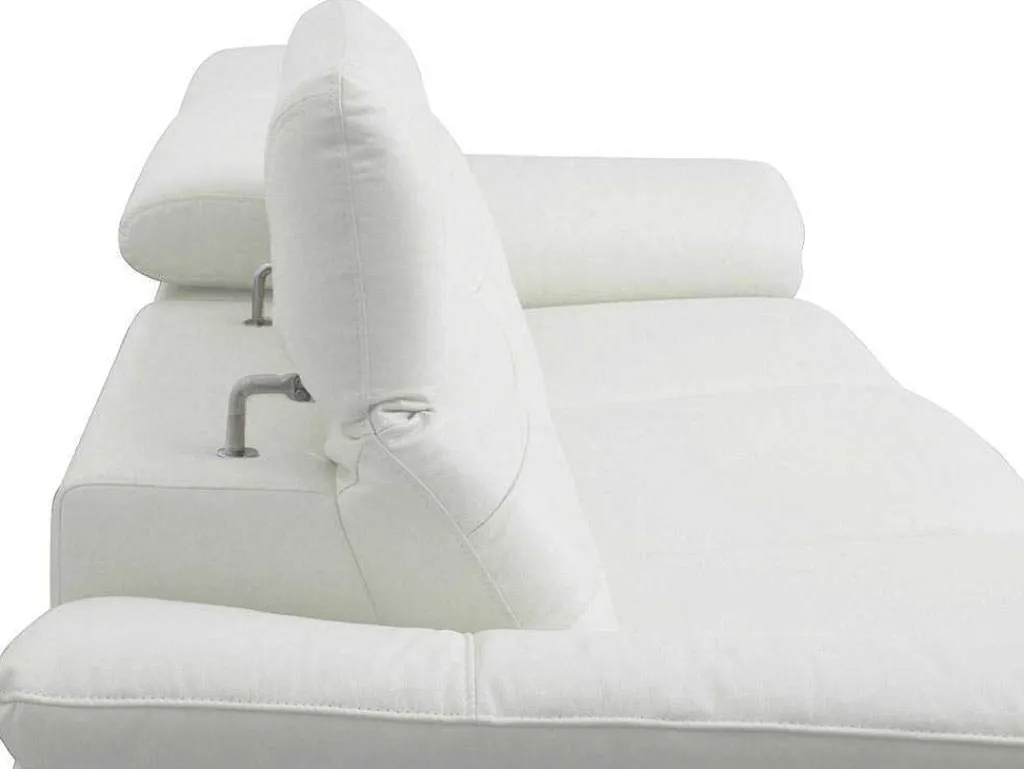 Relax Hoekbank Elektrisch Van Buffelleer Lismore - Wit - Hoek Links-Vente-unique Best