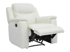 Relaxfauteuil Evasion Van Leer - Ivoorwit-Vente-unique Best