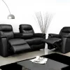 Relaxfauteuil Evasion Van Leer - Zwart-Vente-unique Discount