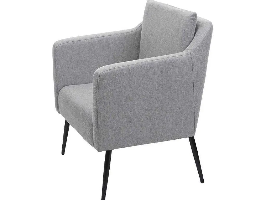 Relaxfauteuil Mcw-H93A, Stof/Textiel Lichtgrijs-Vente-unique Clearance
