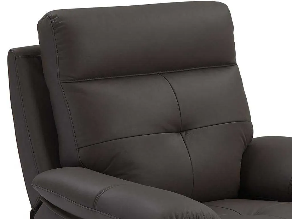 Relaxfauteuil Van Bruin Leer Vineta-Vente-unique Best