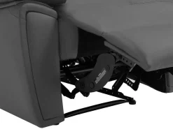 Relaxfauteuil Van Grijs Leer Vineta-Vente-unique Best