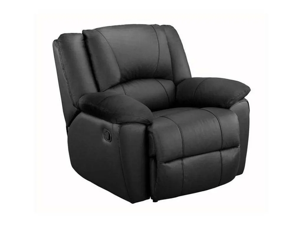 Relaxfauteuil Van Leer Aroma - Zwart-Vente-unique