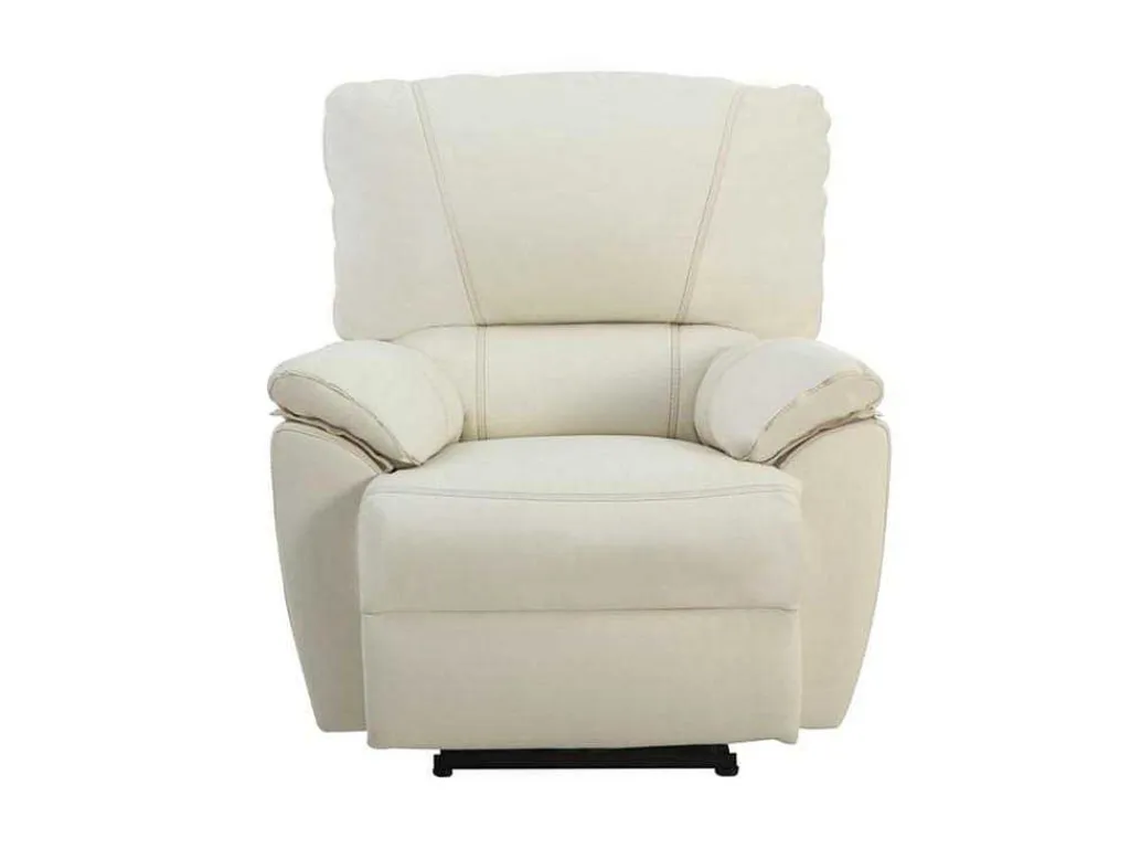 Relaxfauteuil Van Leer Marcis - Ivoor - Elektrisch-Vente-unique Best