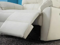 Relaxfauteuil Van Leer Marcis - Ivoor - Elektrisch-Vente-unique Best