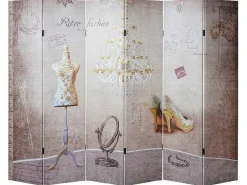 Retro Foto Scherm, 180X240Cm-Vente-unique Discount