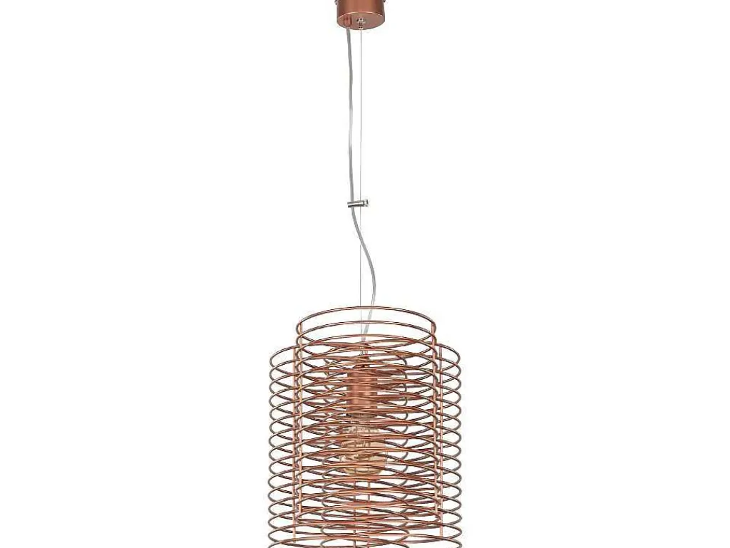 Ringo Hanglamp, Koper, 26X26X100 Cm,-EPIKASA Clearance