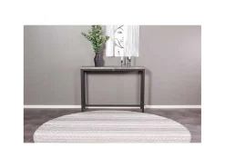 Rise Sidetable 30X110 Cm Beton Decor, Zwart.-Venture Home Clearance