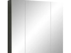 Riva Spiegelkast 3 Deuren, Grijs.-Trendteam Outlet