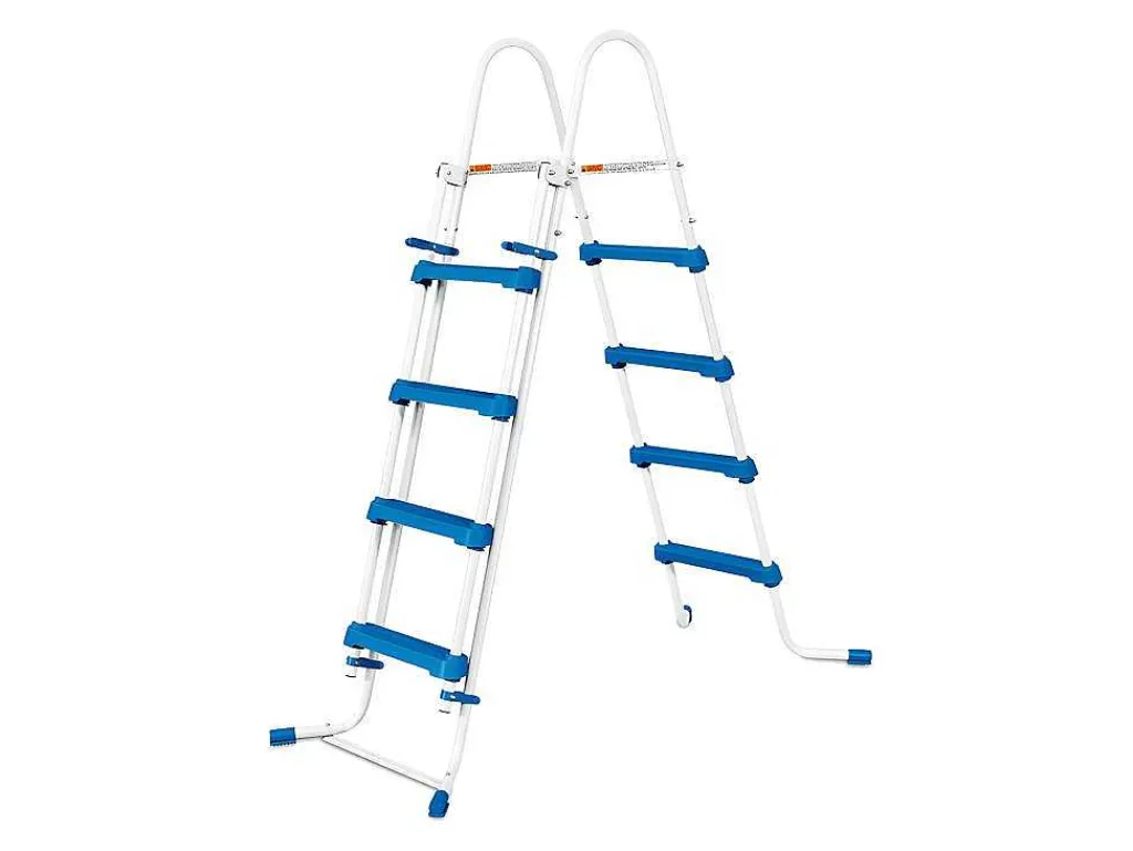 Rond Buisvormig Zwembad Met Cartridge Filterpomp - D457 X H122 Cm - Blauw - Lacanau-Vente-unique