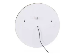 Ronde Badkamerspiegel Met Ledverlichting En Goudkleurige Lijst Diameter 80 Cm Numea-OZAIA Sale