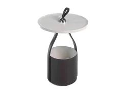 Ronde Chocoladebruine Kunstleren Hoektafel 2067-Angel Cerda Outlet