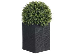 Ronde Kunstbuxus Met Pot - H66 X D40 Cm - Groen - Diava-OZAIA Discount