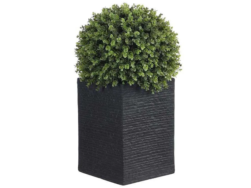 Ronde Kunstbuxus Met Pot - H66 X D40 Cm - Groen - Diava-OZAIA Discount