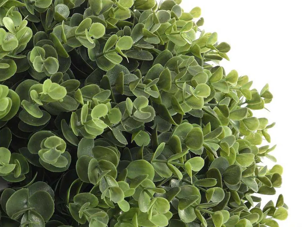 Ronde Kunstbuxus Met Pot - H66 X D40 Cm - Groen - Diava-OZAIA Discount