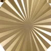 Ronde Metalen Wanddecoratie - B118 X H71 Cm - Goudkleurig - June-OZAIA Hot