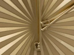 Ronde Metalen Wanddecoratie - B118 X H71 Cm - Goudkleurig - June-OZAIA Hot