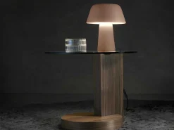 Ronde Notenhouten Hoektafel 2036-Angel Cerda Best