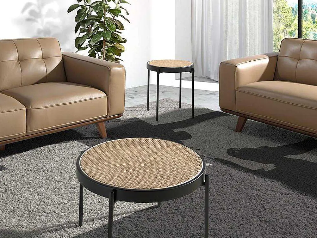 Ronde Rotan Hoektafel 2109-Angel Cerda Outlet