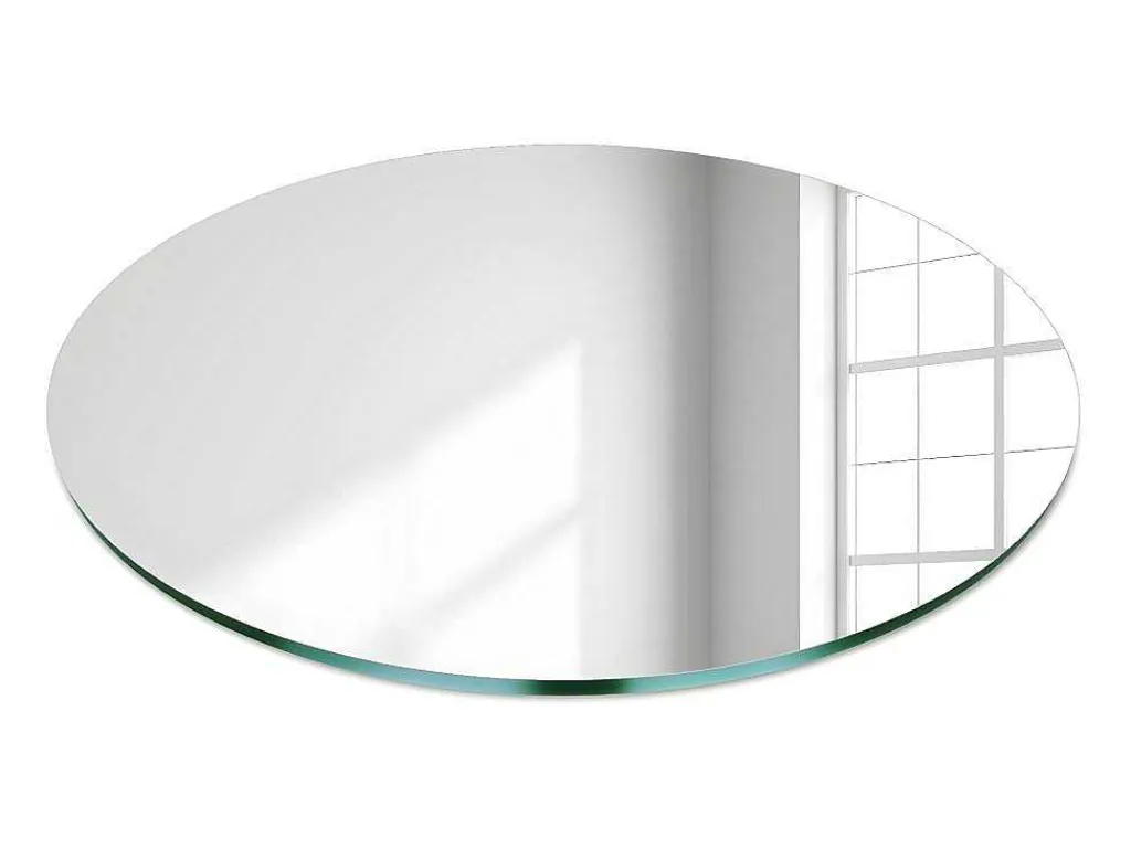 Ronde Sierlijke Wandspiegel Voor Woonkamer O60-Vente-unique Sale