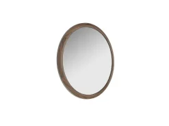 Ronde Spiegel Walnoot 3084-Angel Cerda Outlet