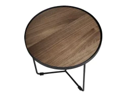 Ronde Walnoten Hoektafel 2028-Angel Cerda Online