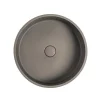 Ronde Wastafel Om Te Plaatsen Van Beton - 39 Cm - Dukat-Shower & Design Clearance