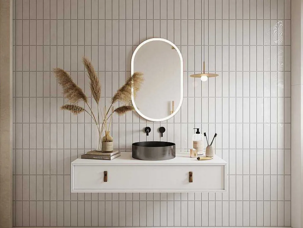 Ronde Wastafel Om Te Plaatsen - Geborsteld Metaal - 38 Cm - Dechatel-Shower & Design Discount
