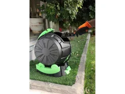 Roterende Compostbak Van 50 Liter Met Opvangbak - L49 X B44 X H57 - Recycool-Vente-unique Best