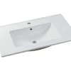 Roze Gestreept Hangmeubel Voor Badkamer Met Inbouwwastafel - 80 Cm - Satara-Vente-unique Clearance