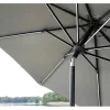 Sabal Parasol Met Kantelfunctie En Led-Verlichting Grijs.-Vente-unique